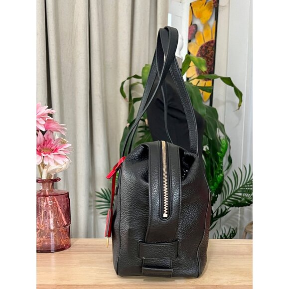 TORY BURCH BLACK PERRY HANDBAG - Picture 2 of 10